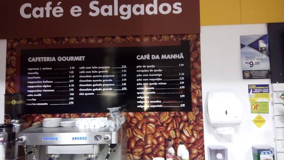 Shell Select HP Chaves cardápio