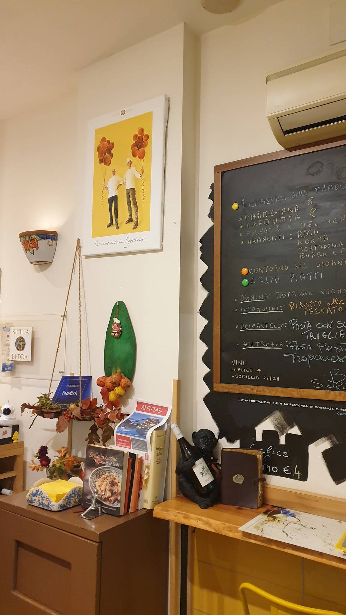 Menu di Sicilia Bedda Sicily Food Lab 