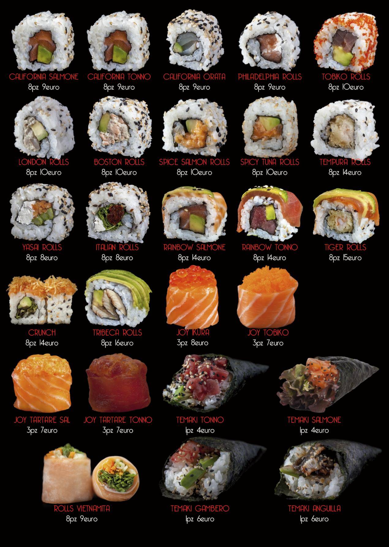 Menu di Sushi Station 