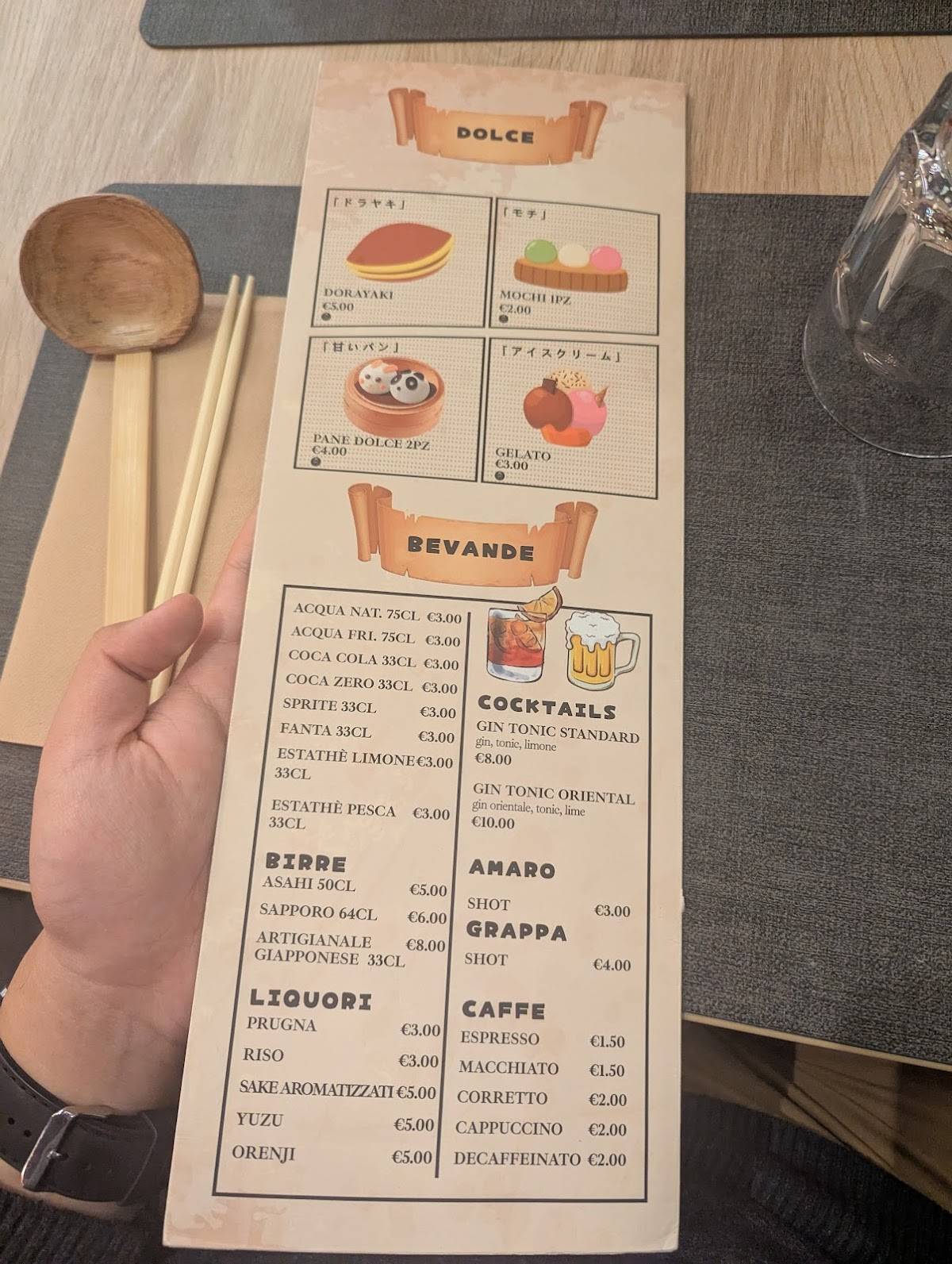 Menu di TOKII RAMEN 