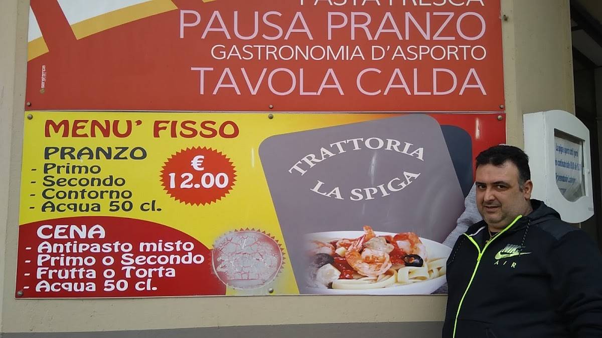 Menu di Tavola calda La Spiga 