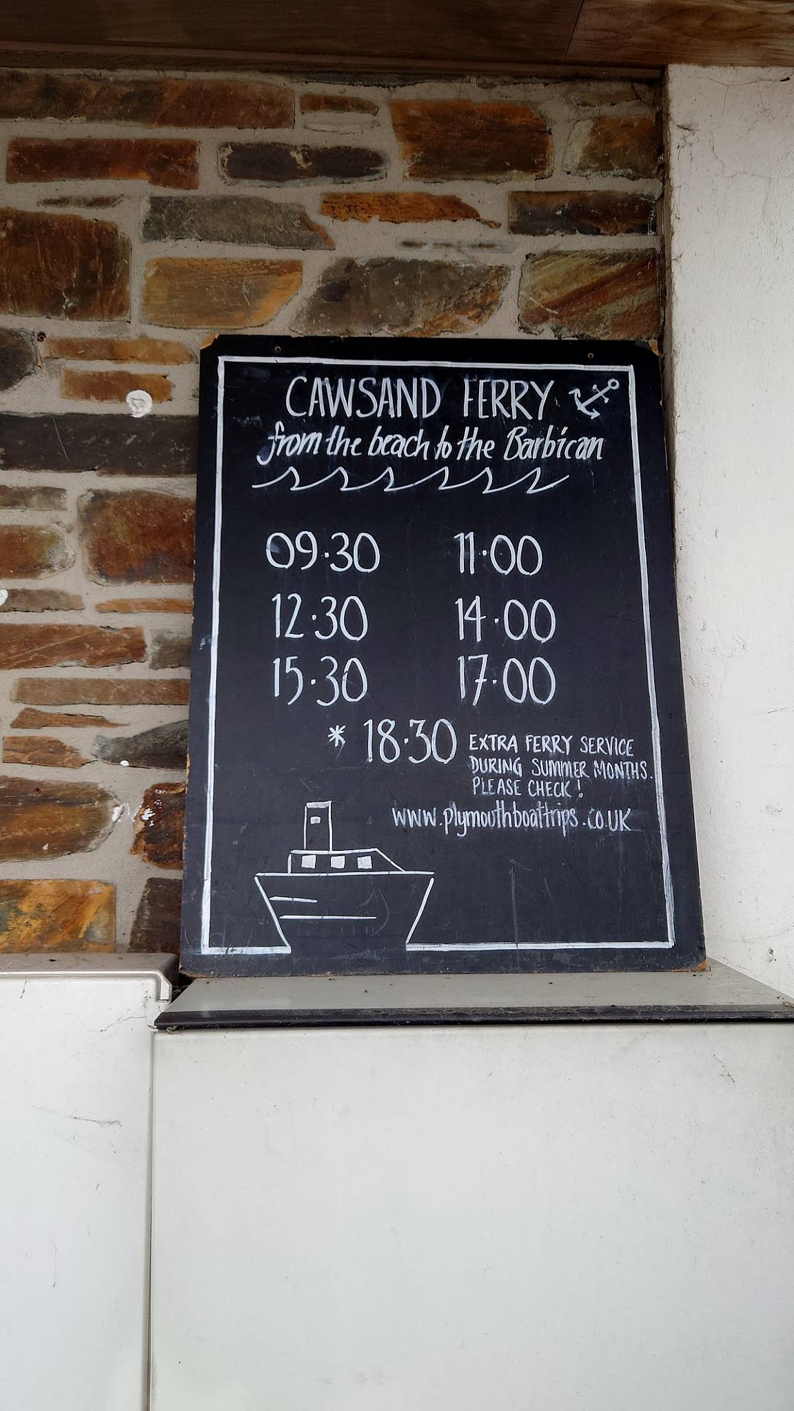 Menu at The Bay Bar & Restaurant, Kingsand