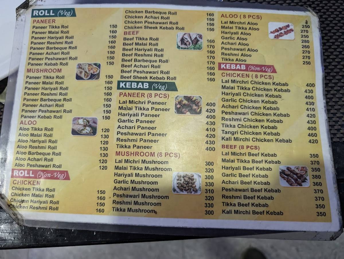 The Noodles Godfather menu