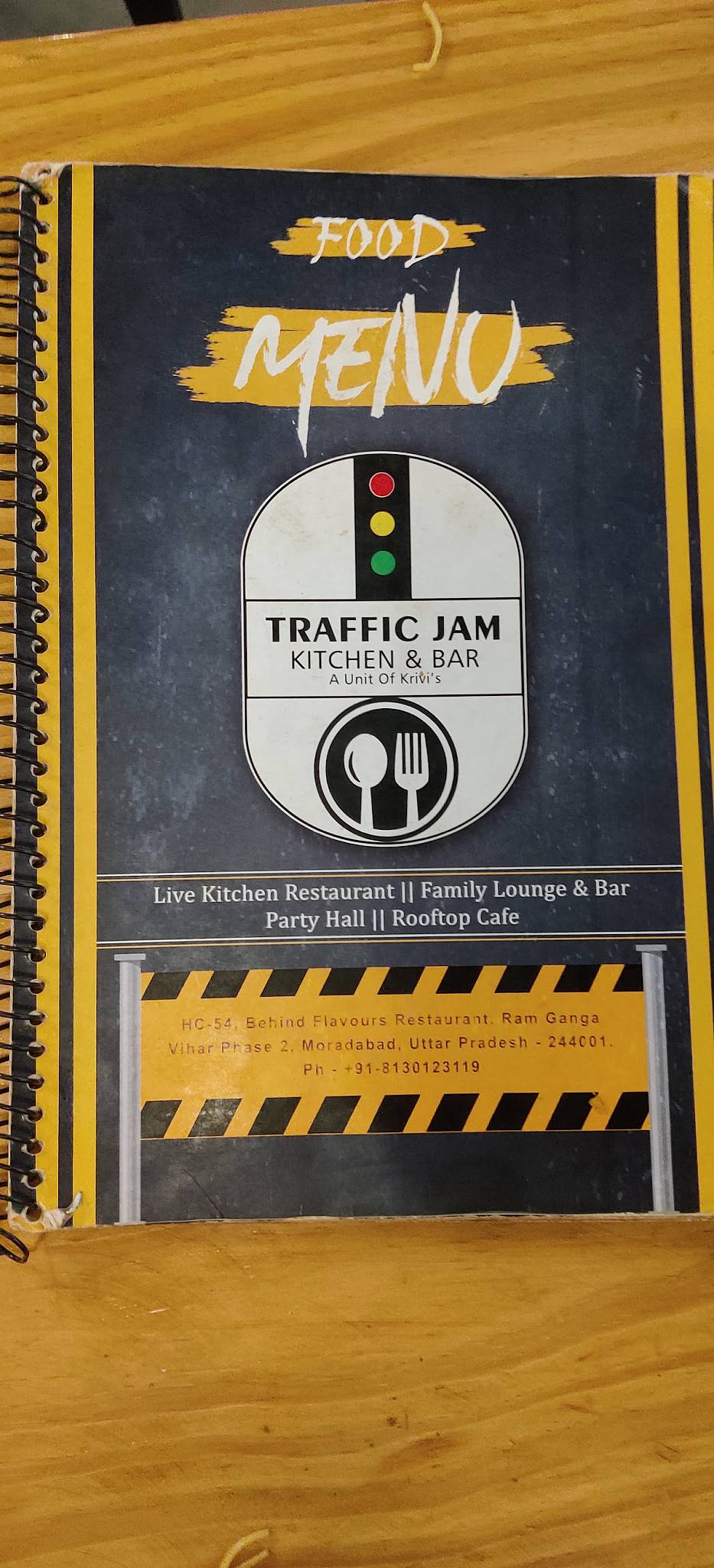 Menu at Traffic Jam Kitchen & Bar, Moradabad
