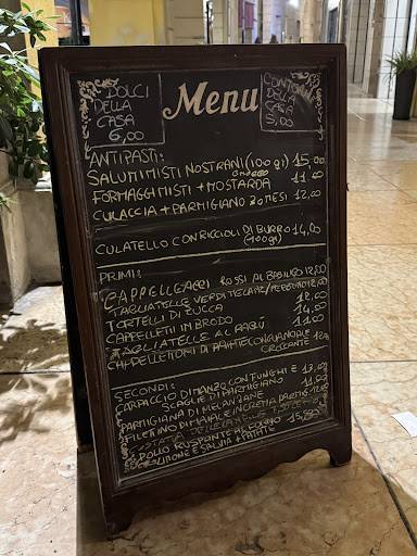 Menu di Trattoria Tre Spade 