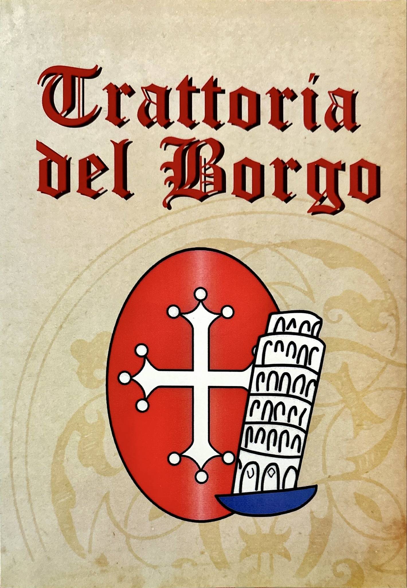 Menu di Trattoria Del Borgo 