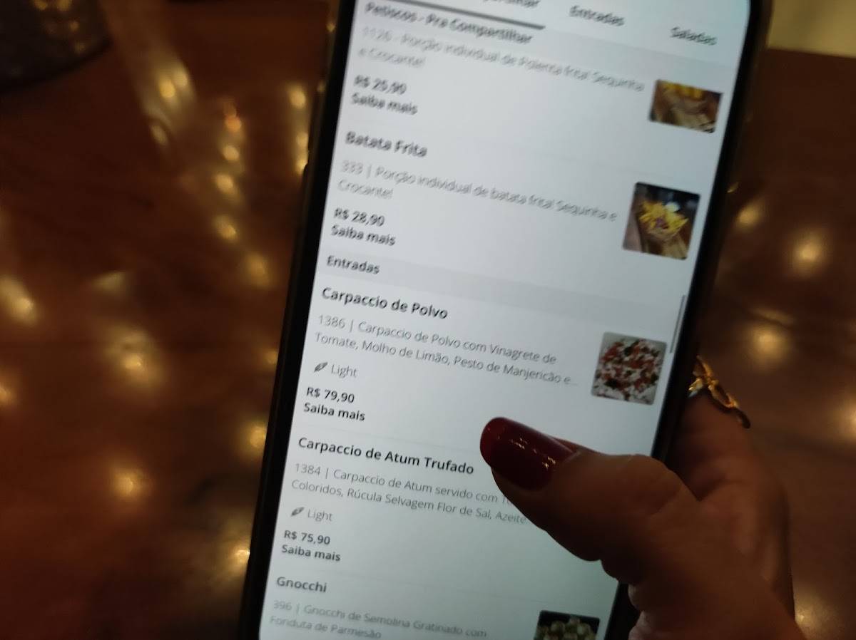 Venâncio Restaurante Bar cardápio