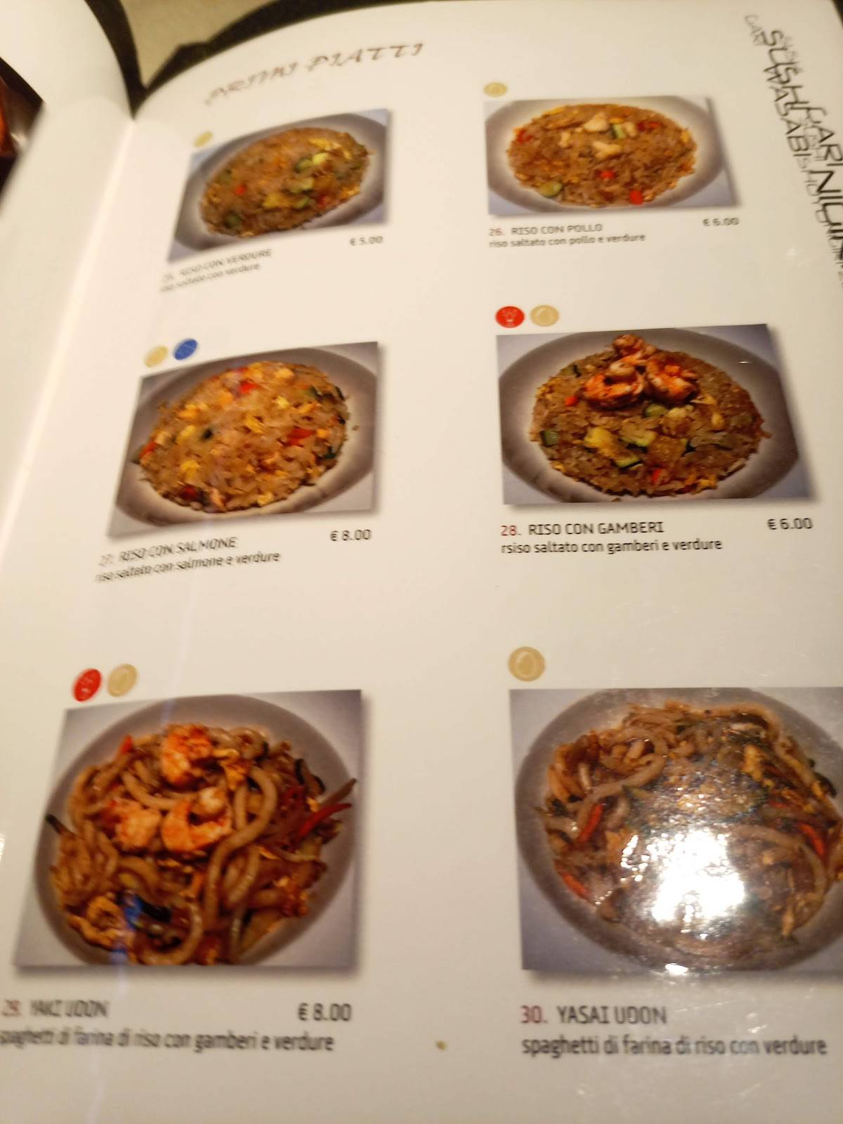 Menu di Yoshi 