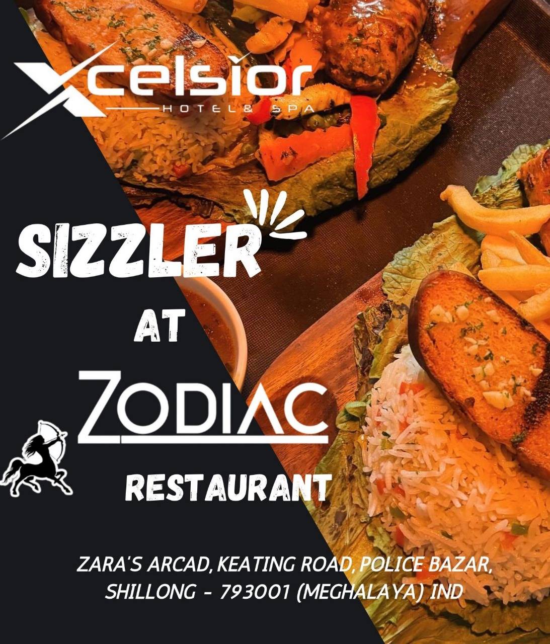 Zodiac Restaurant menu