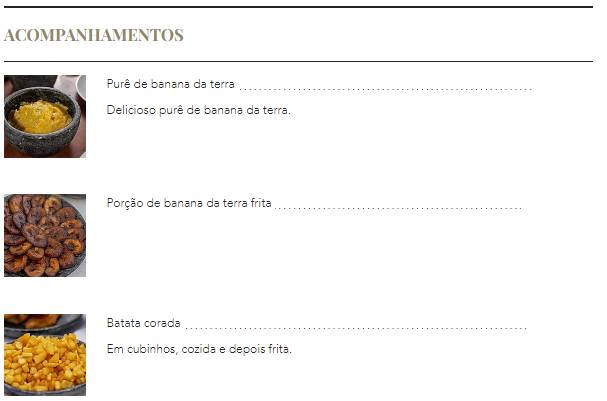 Restaurante Gisele Gastronomia Brasileira Peixes e Frutos do Mar Delivery cardápio