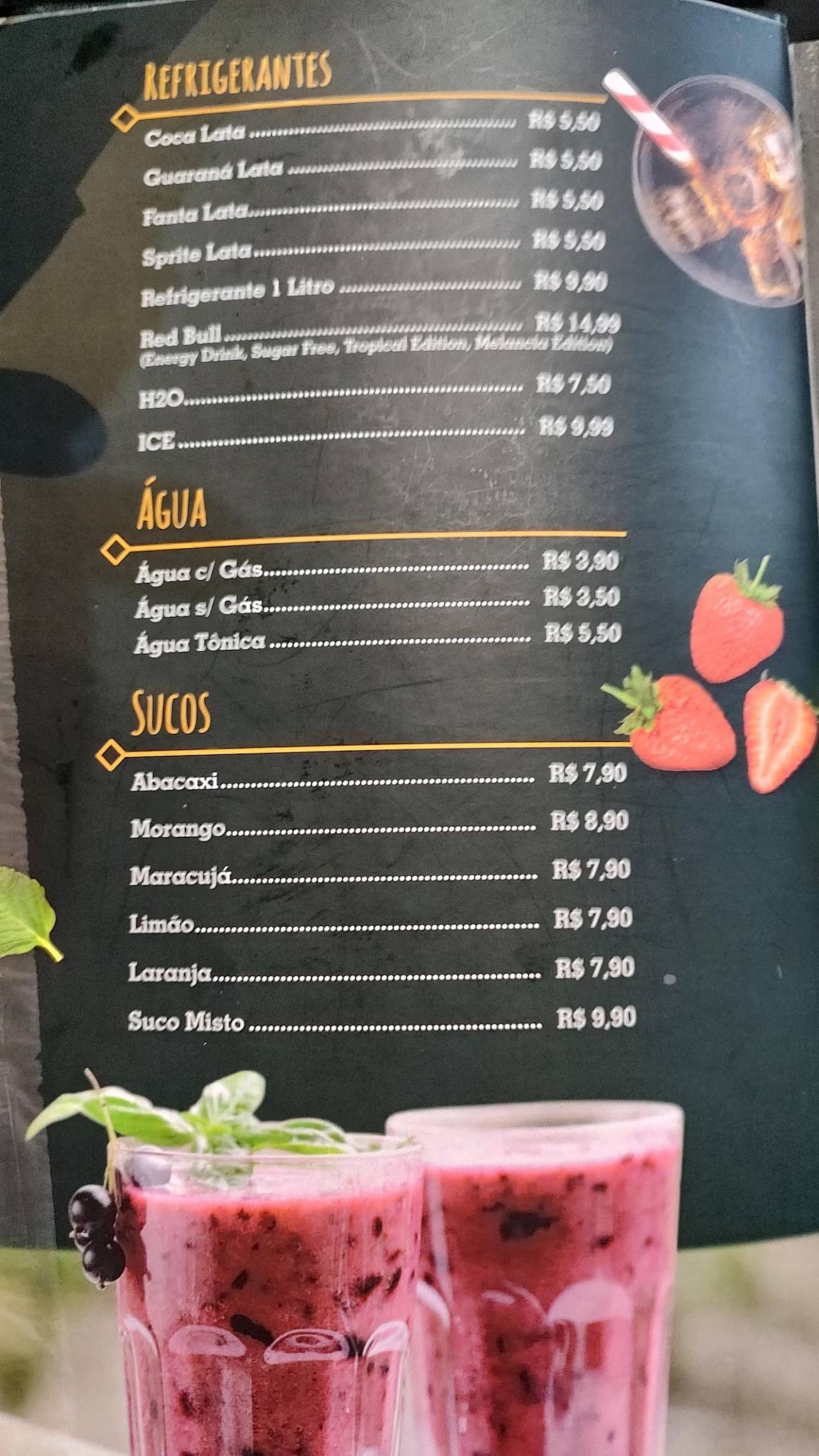 Boteco Vila Madá cardápio