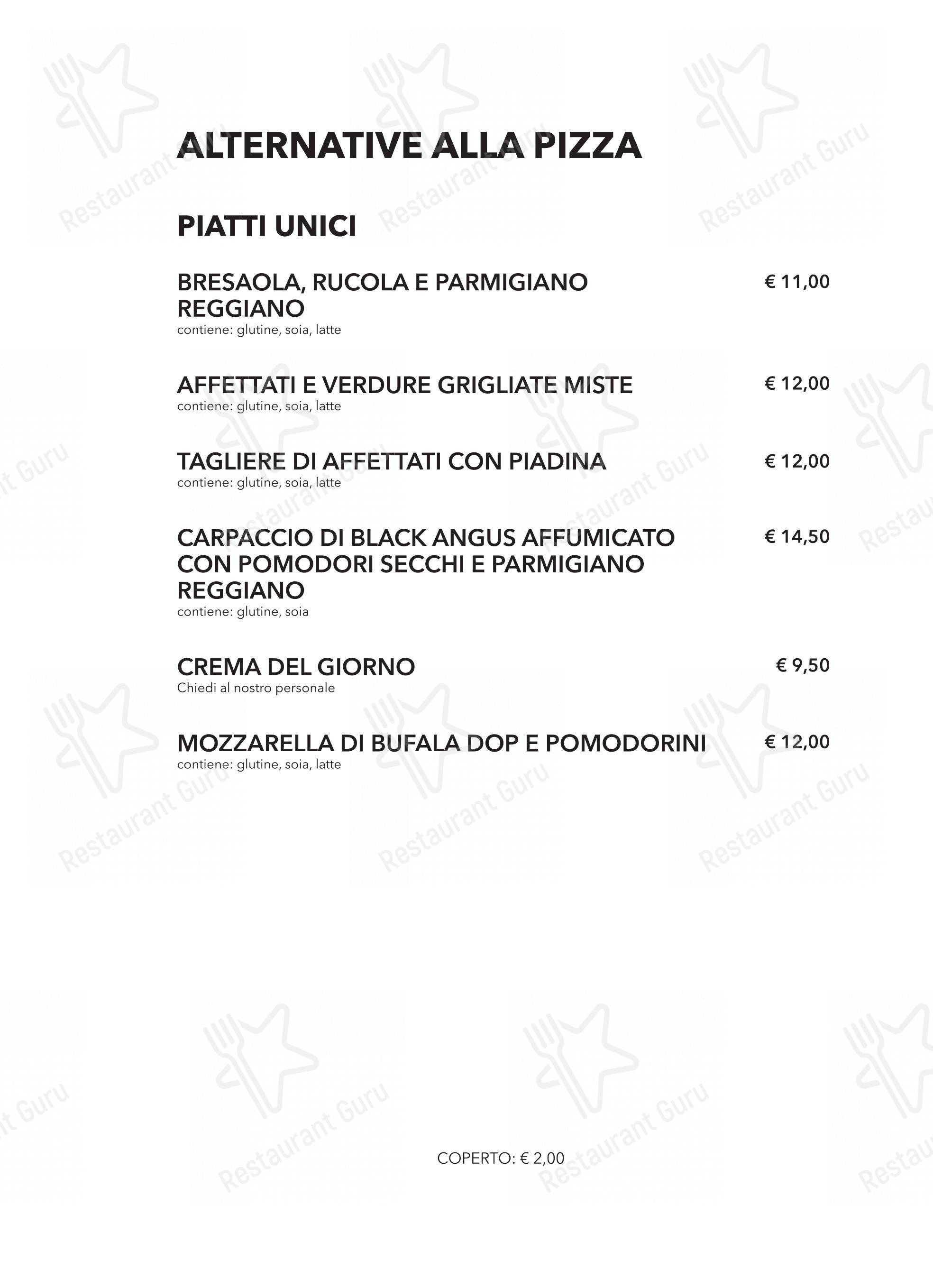Menu di Rico'S 3 - La Forneria - Menu