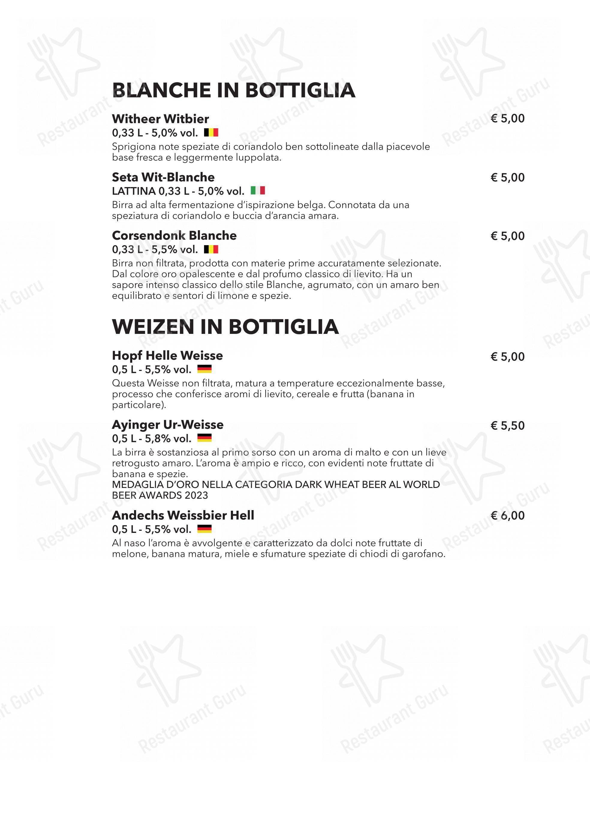 Menu di Rico'S 3 - La Forneria - Menu