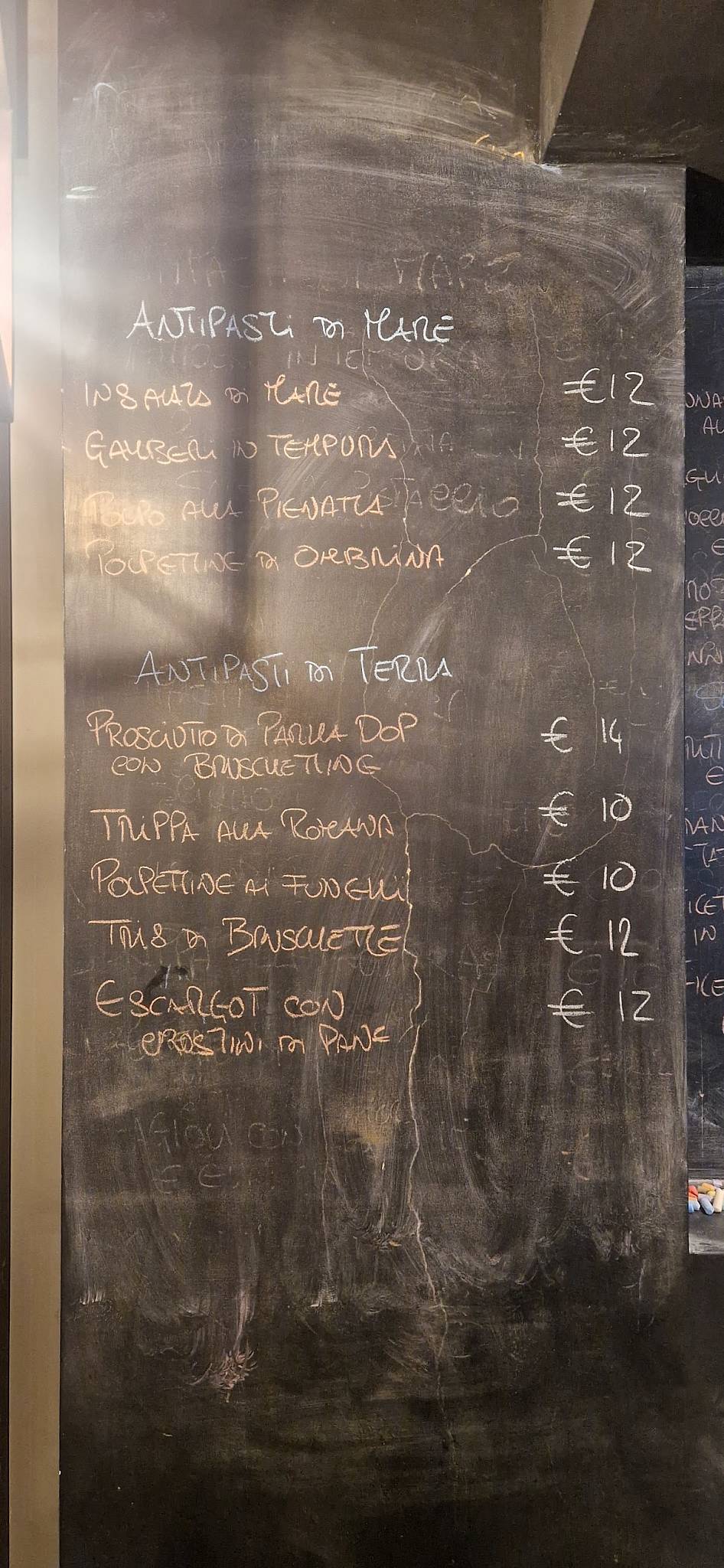 Menu di Ristorante Al Dente 