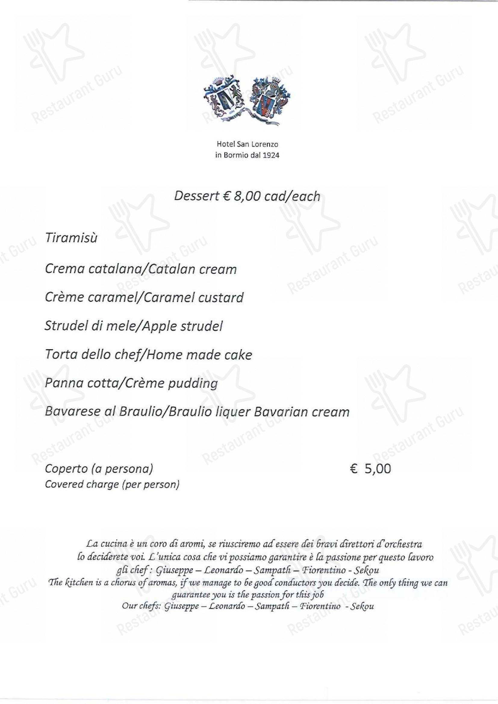 Menu di Ristorante Da Riccardo - Menu