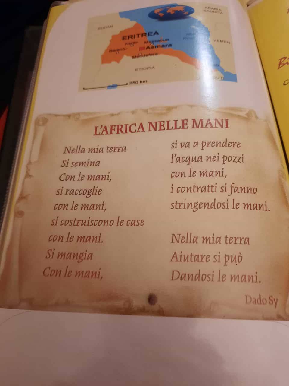 Menu di Ristorante Dahlak 