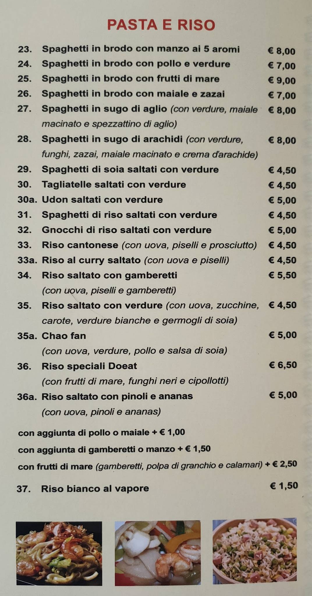 Menu di Ristorante DoEat 