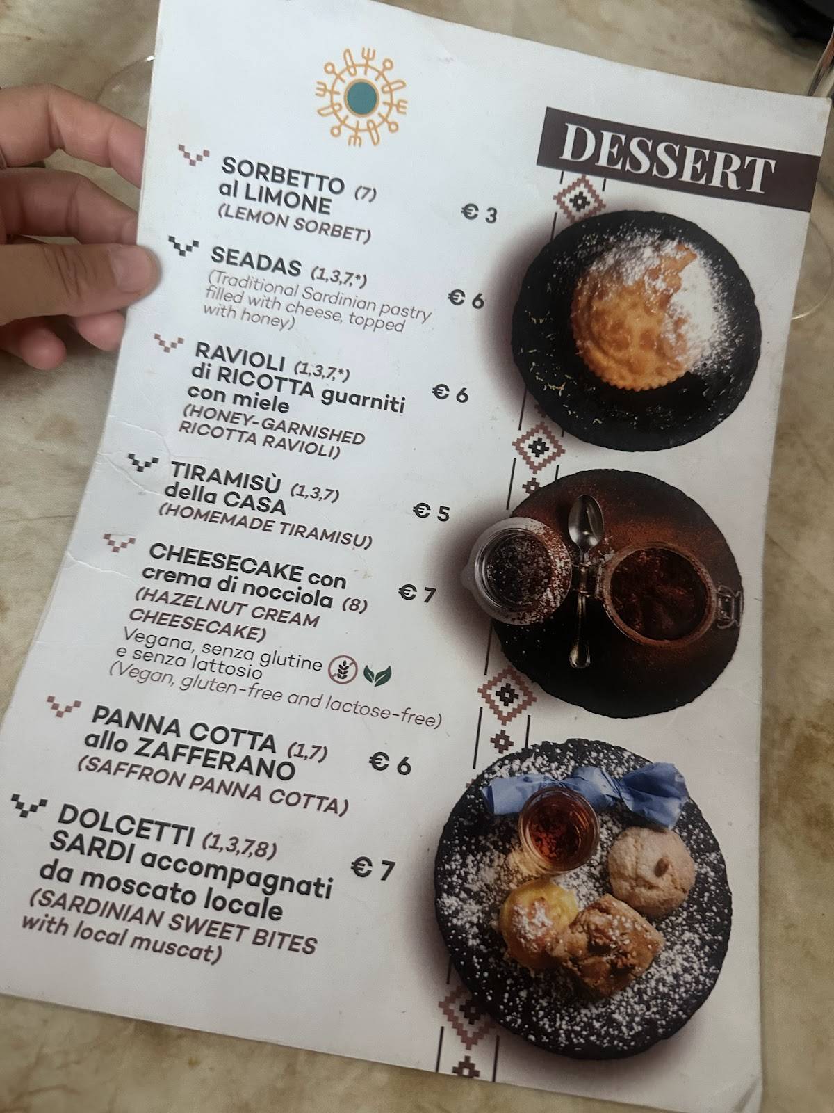 Menu di Ristorante Kasteddu 