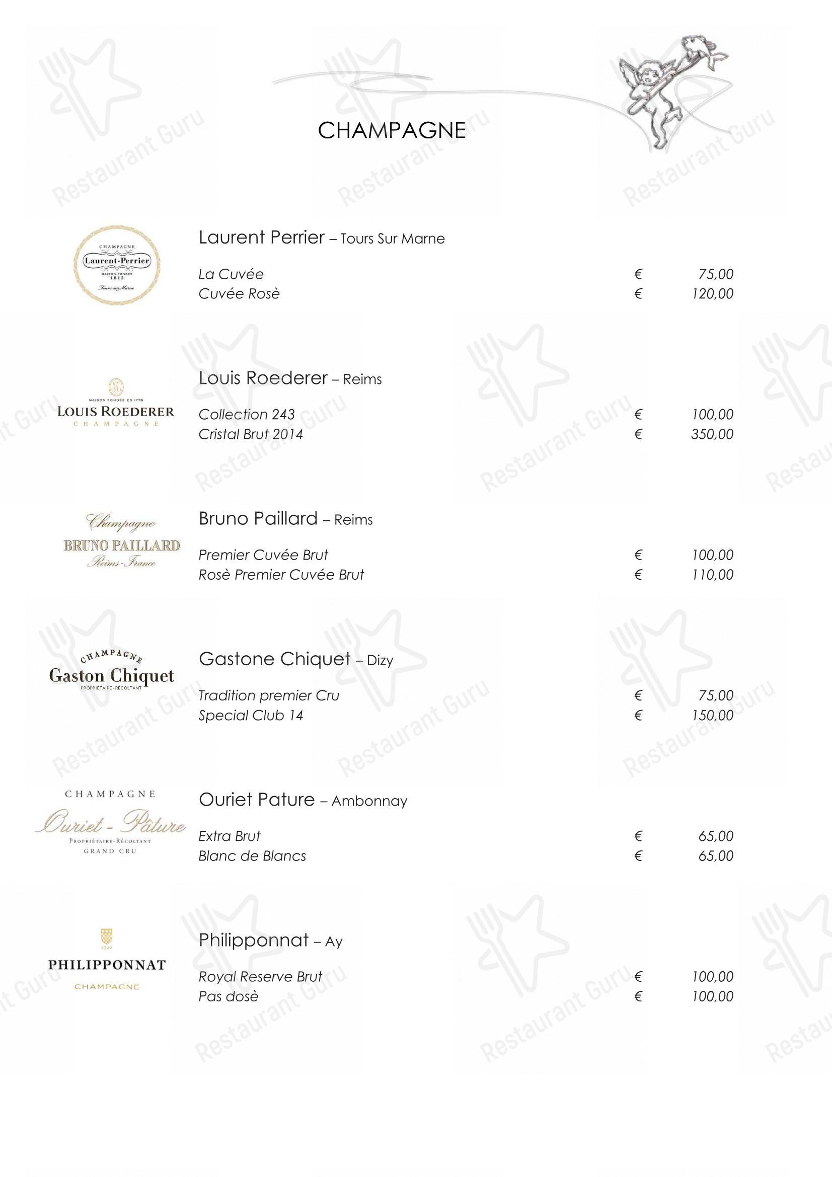 Ristorante Mare Divino in Dolo - Menu bar
