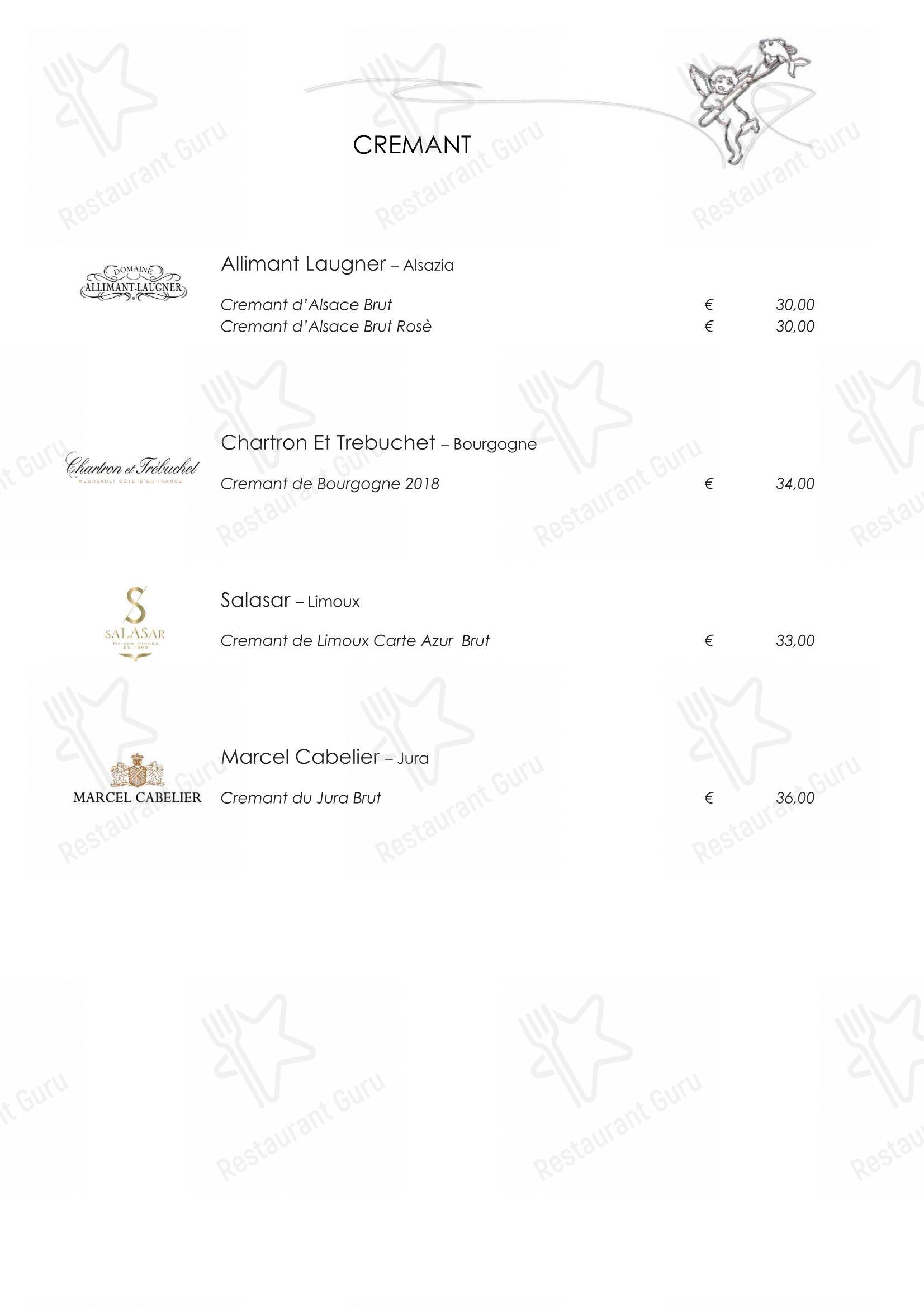 Menu bar per Ristorante Mare Divino in Dolo