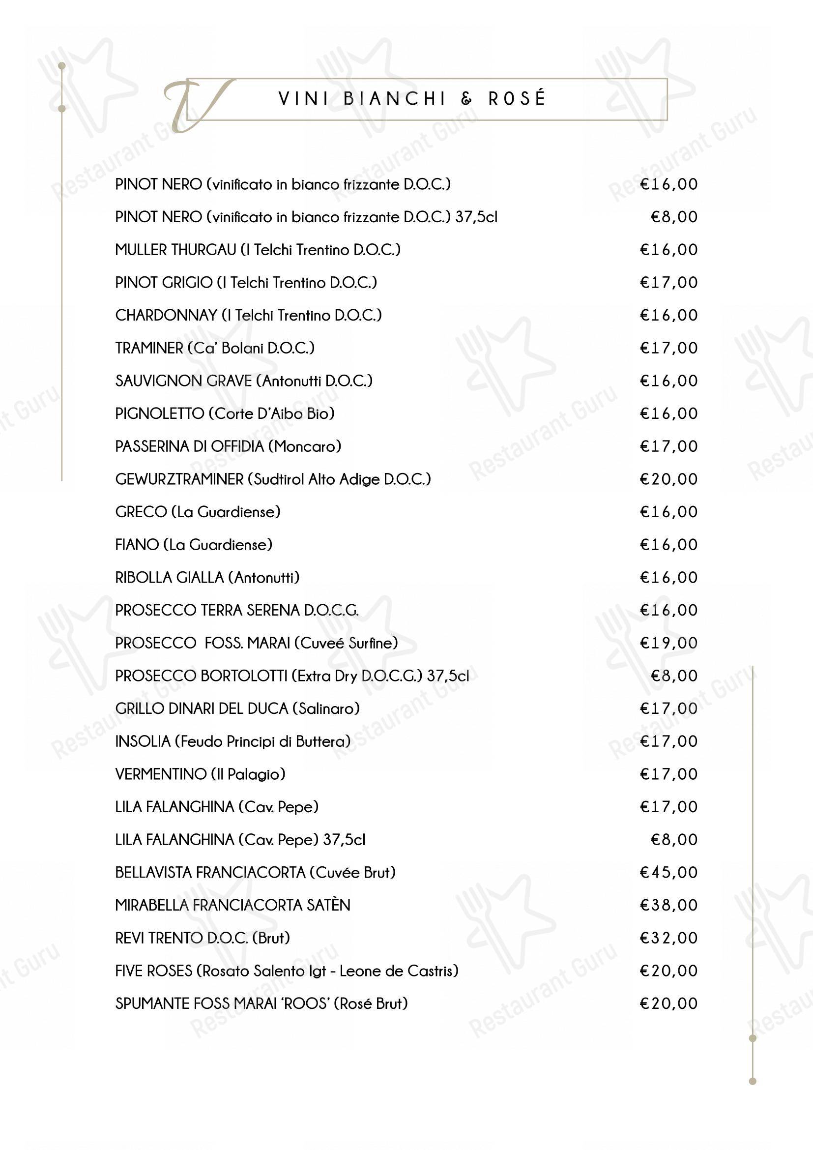 Menu bar per Ristorante Miyako ristorante