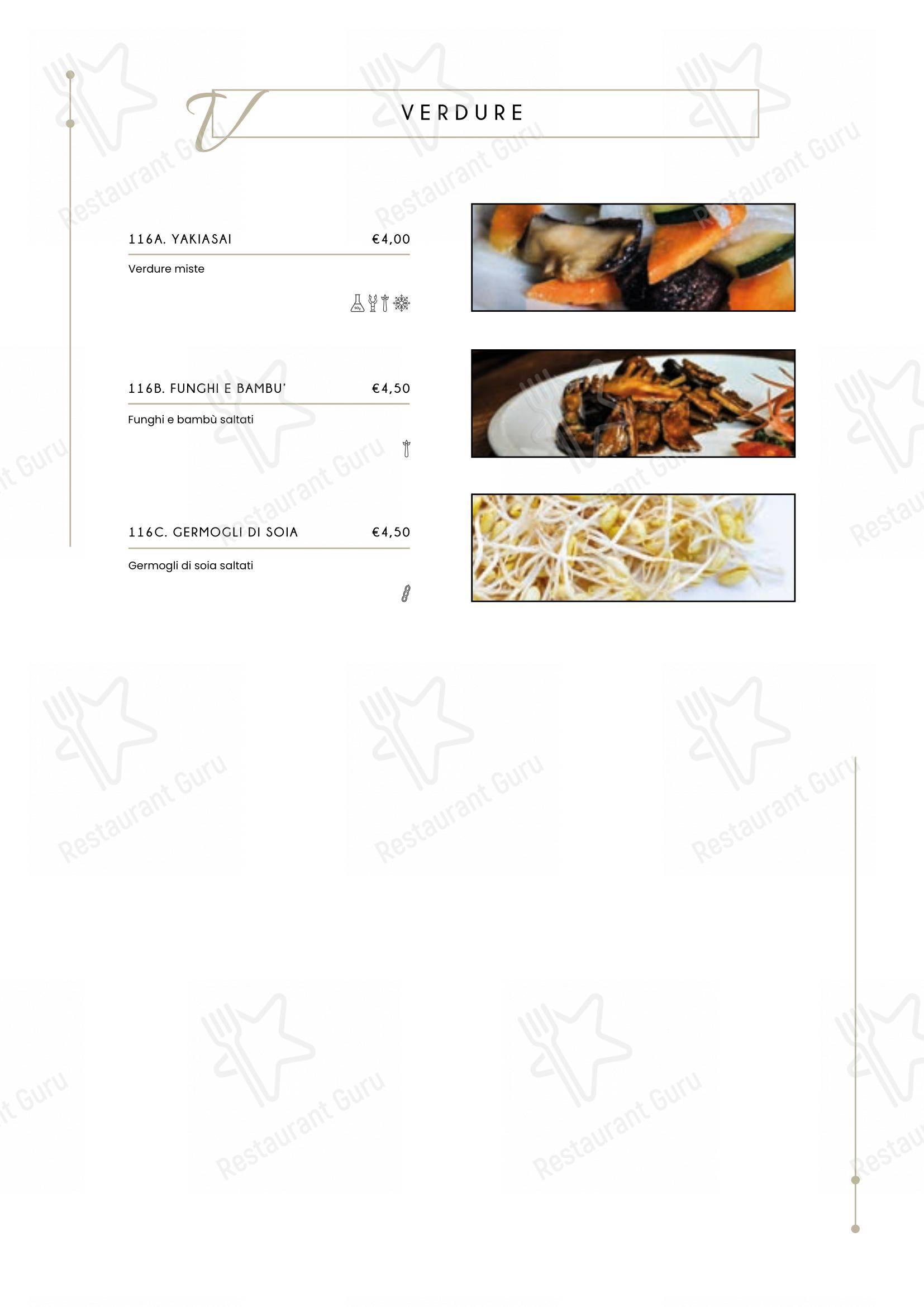Menu bar per Ristorante Miyako in Bologna