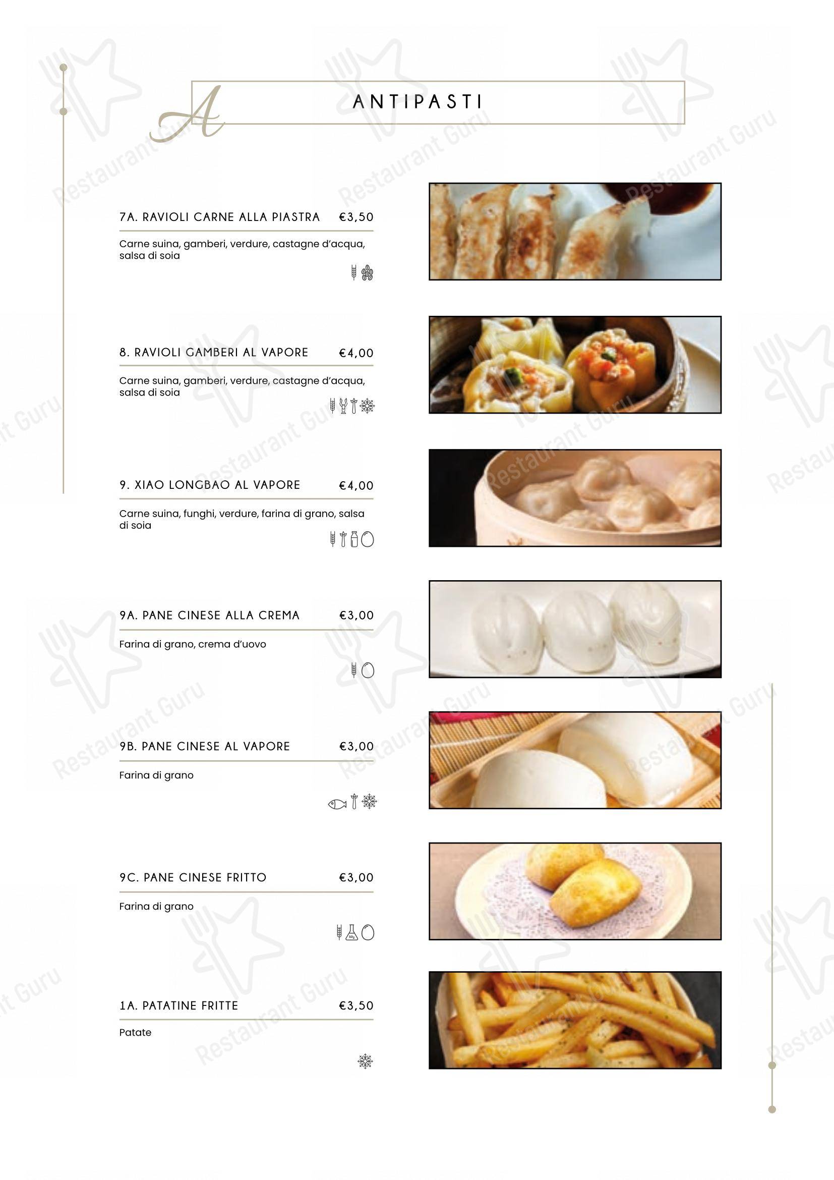 Menu per Ristorante Miyako ristorante