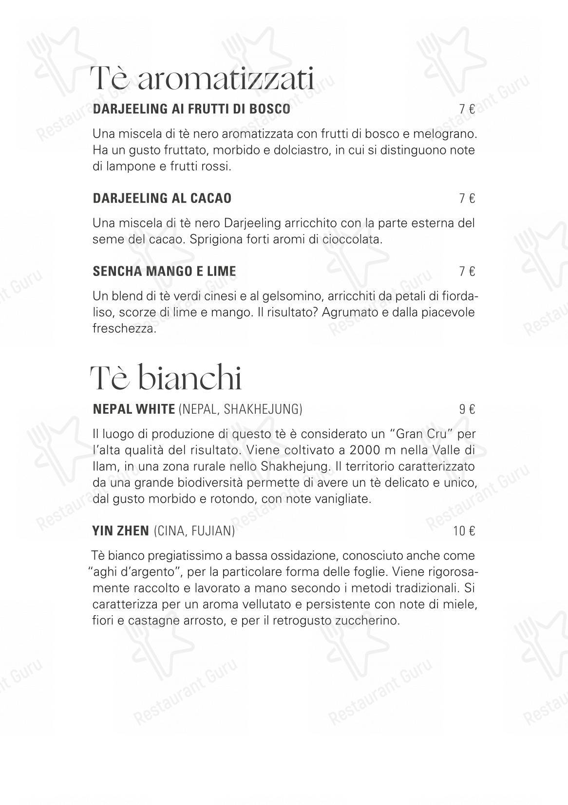 Menu per Ristorante Opera ristorante