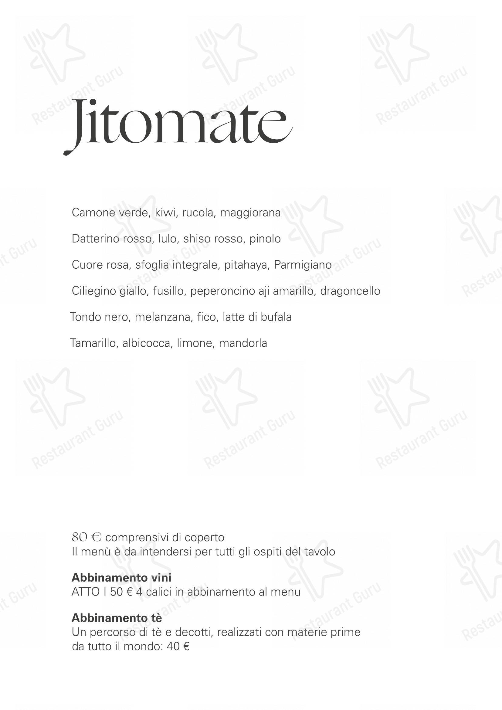 Ristorante Opera in Torino - Dinner Menu