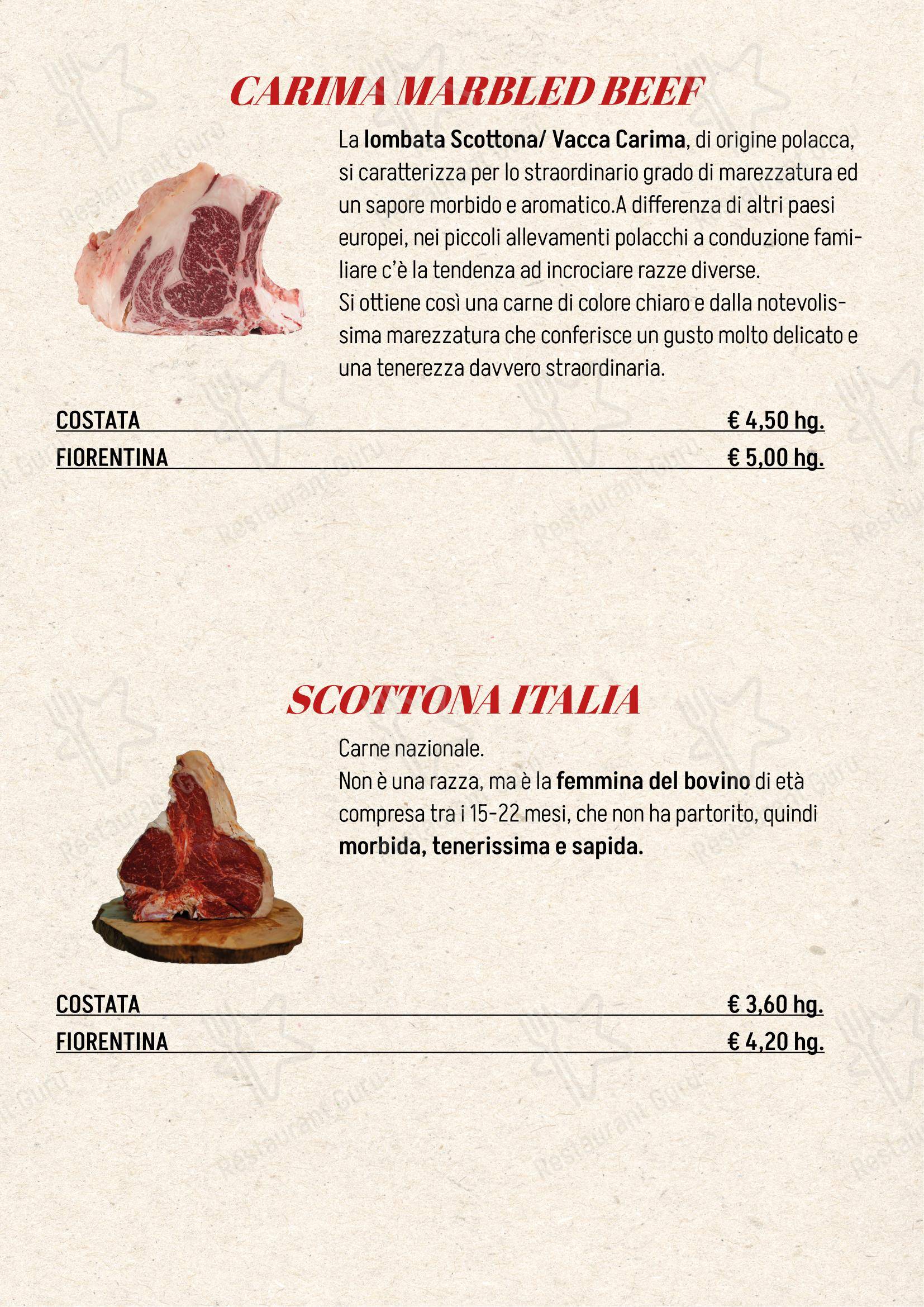 Menu bar per Ristorante Pizzeria Braceria Neda in Pieve al Toppo