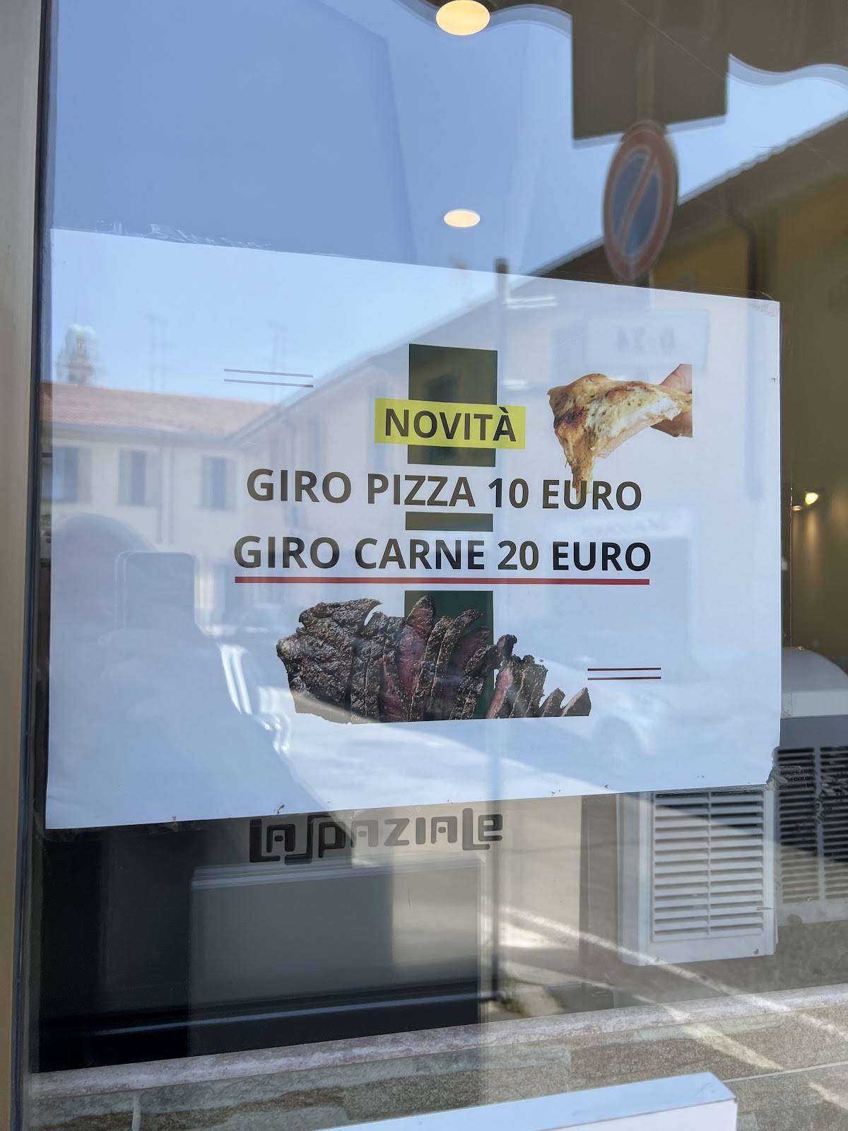 Menu di Ristorante Pizzeria La Nuova Forchetta 