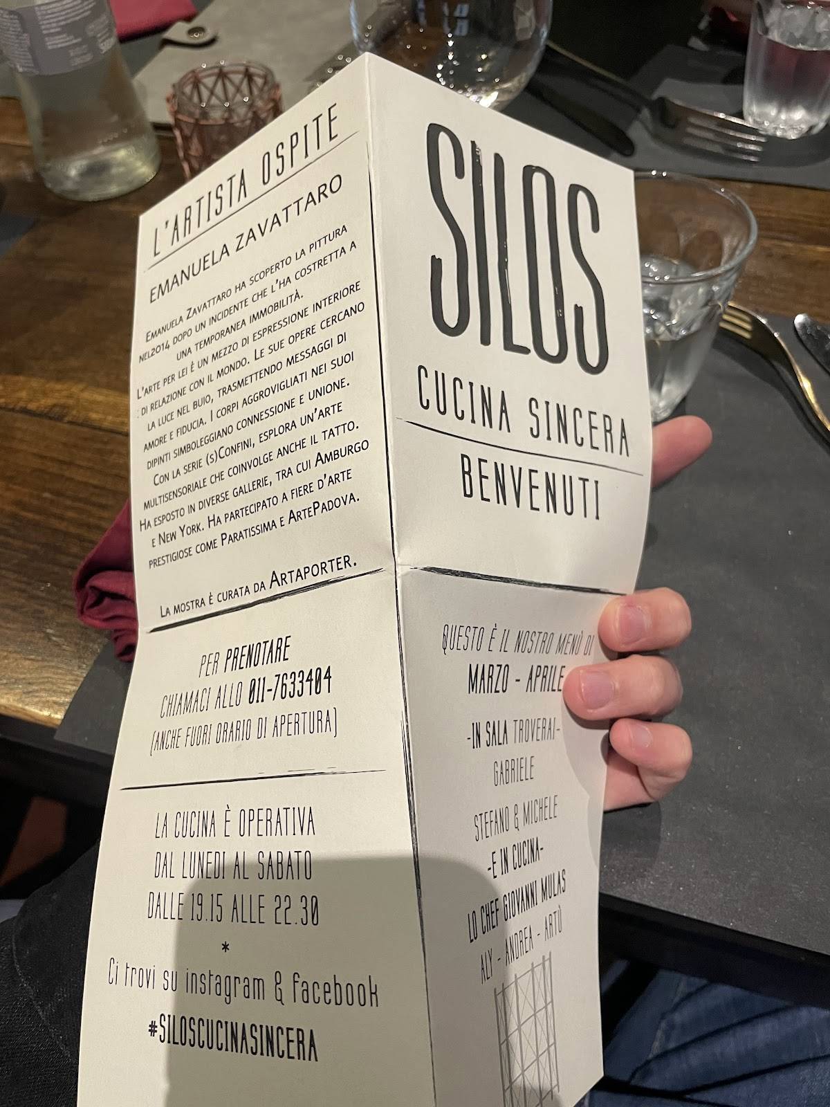 Menu di Ristorante Silos 