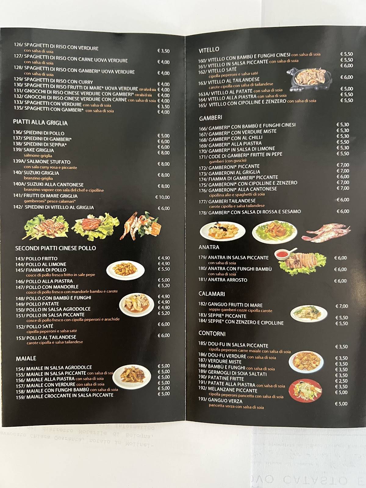 Menu di Ristorante Sushi Zun 