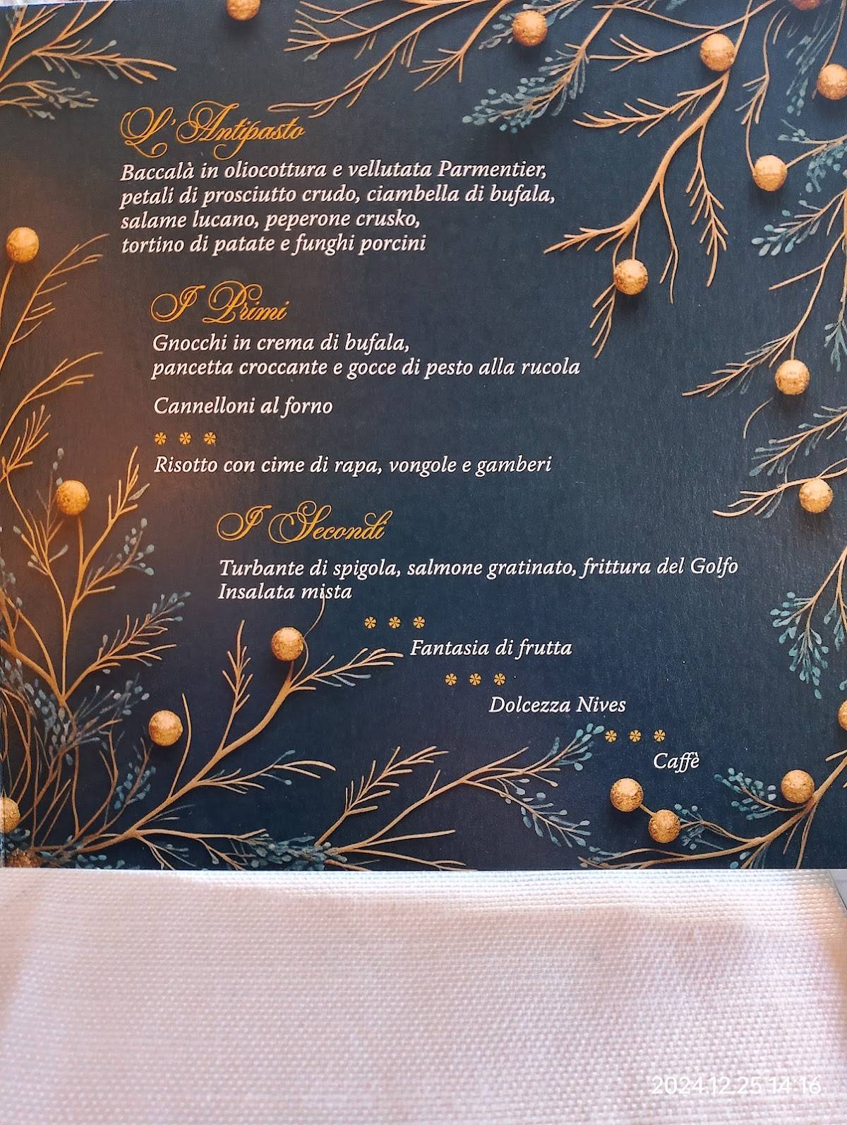 Menu di Ristorante da Mimi' 