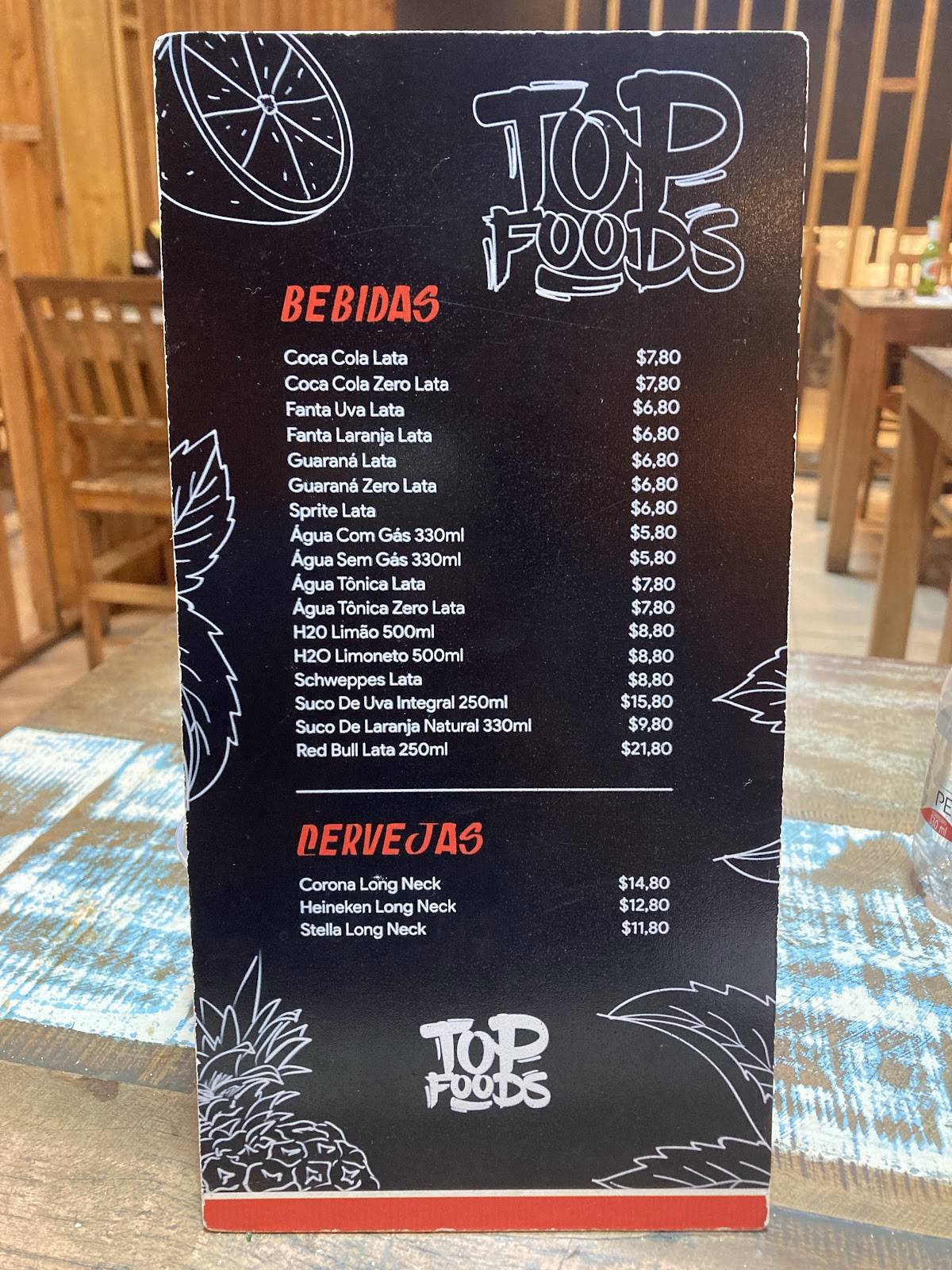 Top Foods - Jardim Camburi cardápio