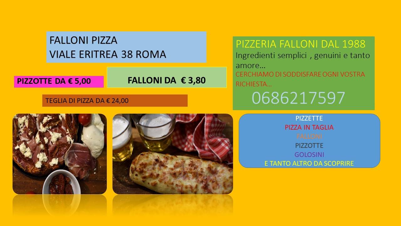 Menu di Pizzeria Falloni 