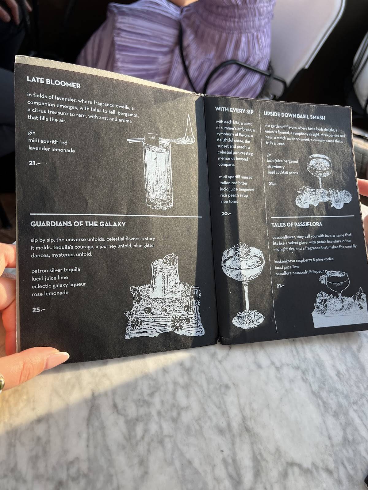 Menu di Rooftop 