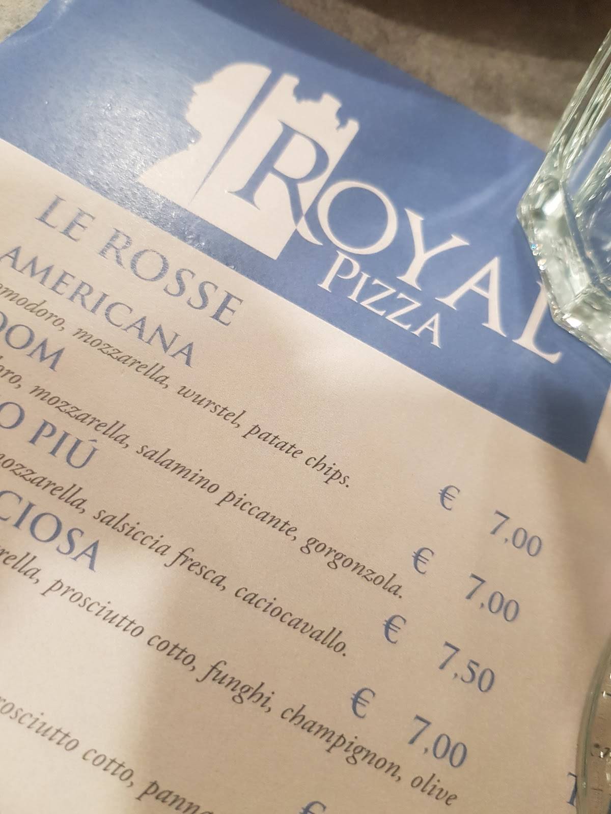 Menu di Royal Pizza 