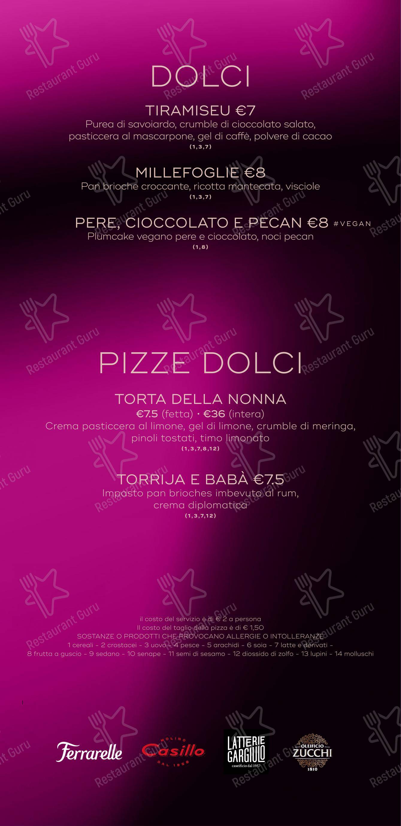 Menu di SEU Pizza - Menu