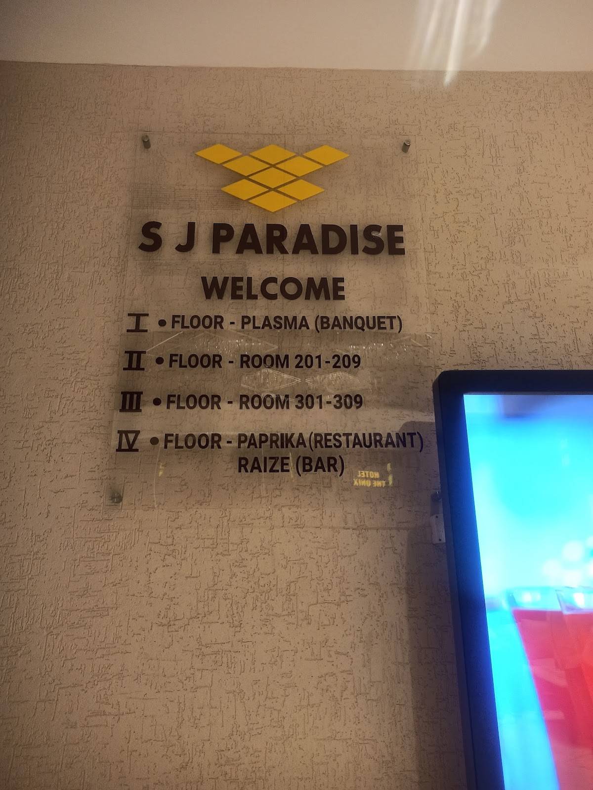 SJ PARADISE - Banquet Hall in Dehradun Party Engagement Hall in Dehradun Best Hotel Near ISBT GMS Road Bar near ISBT menu