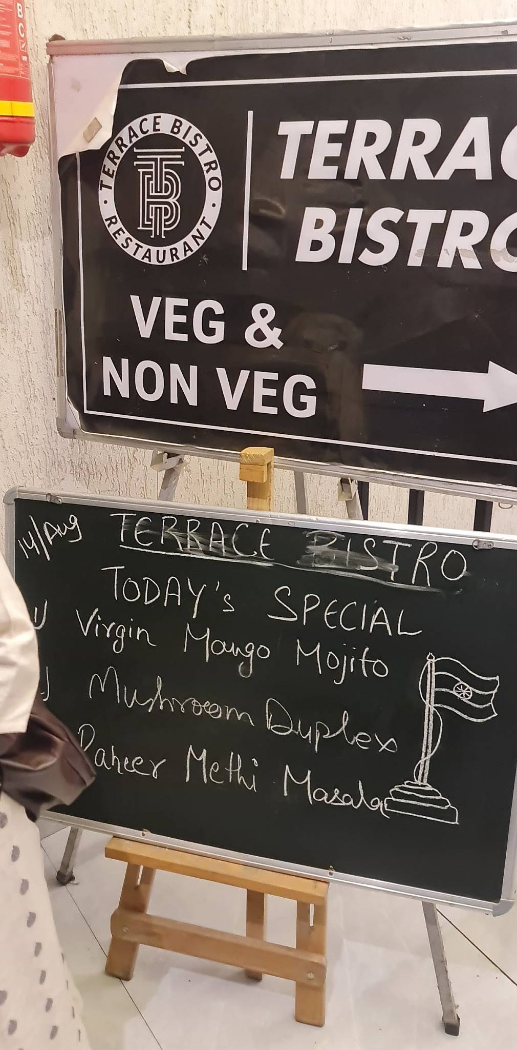 Terrace Bistro menu