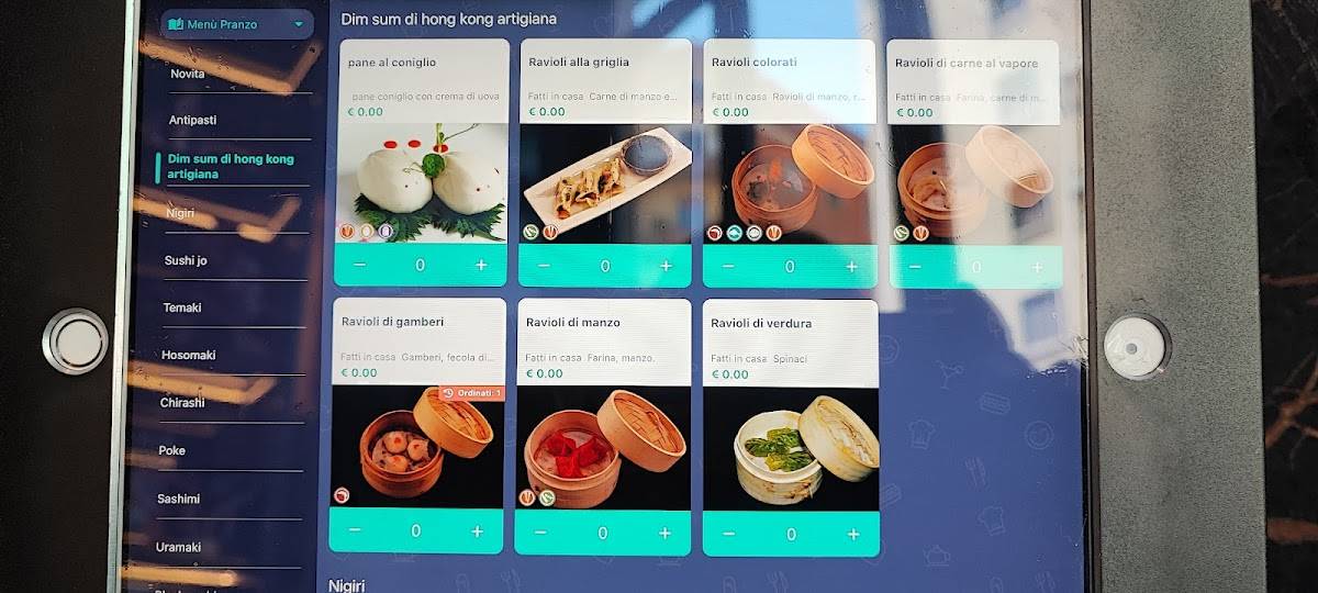 Menu di Saki Sushi 