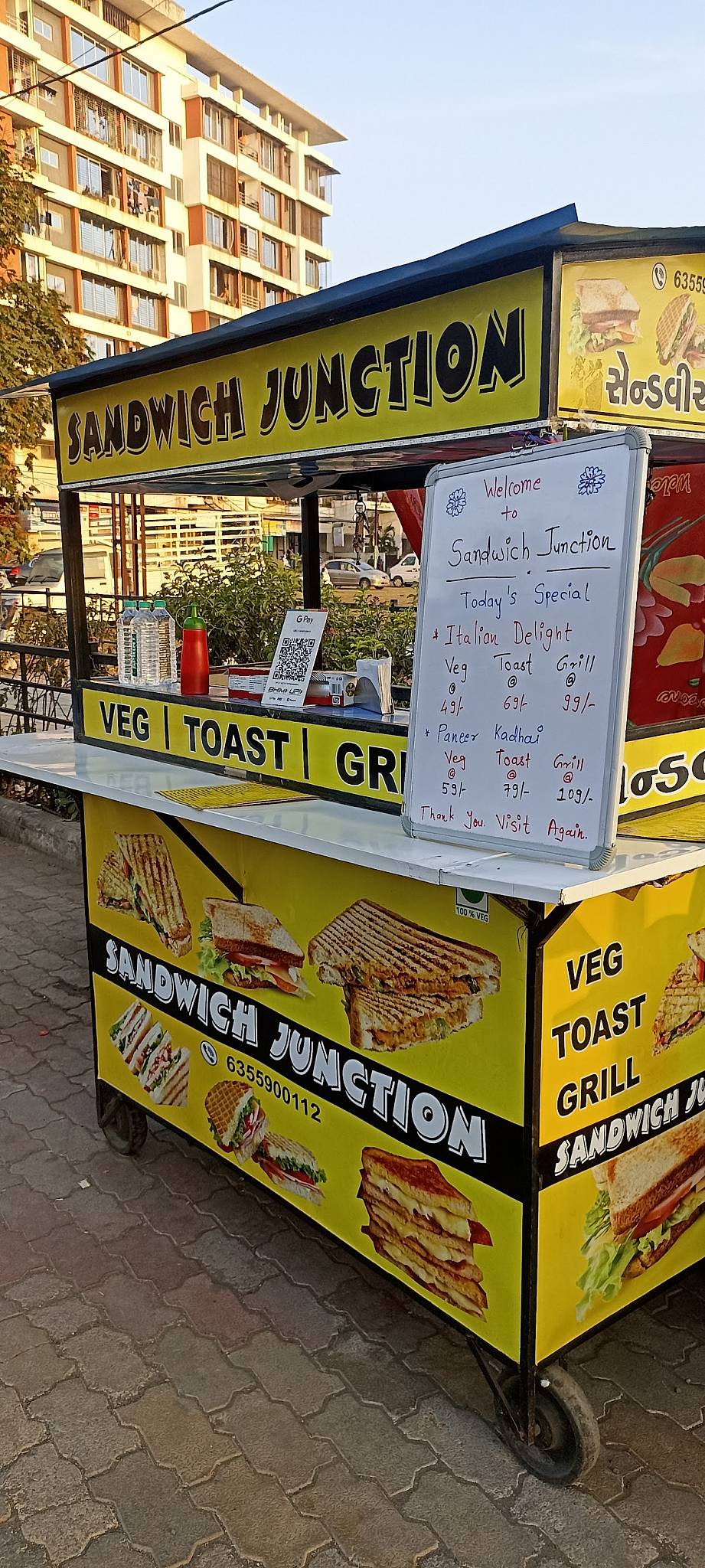 Sandwich Junction menu