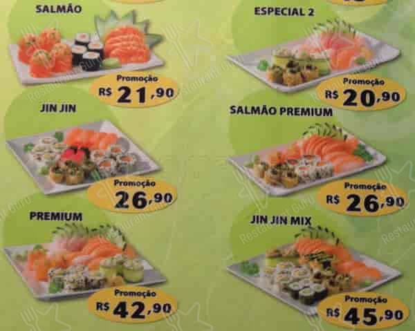 Jin Jin Wok cardápio