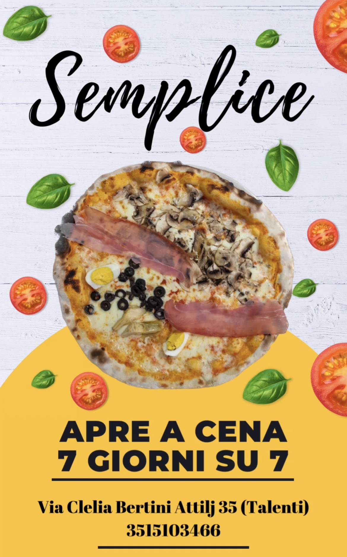 Menu di Semplice Bufalotta 
