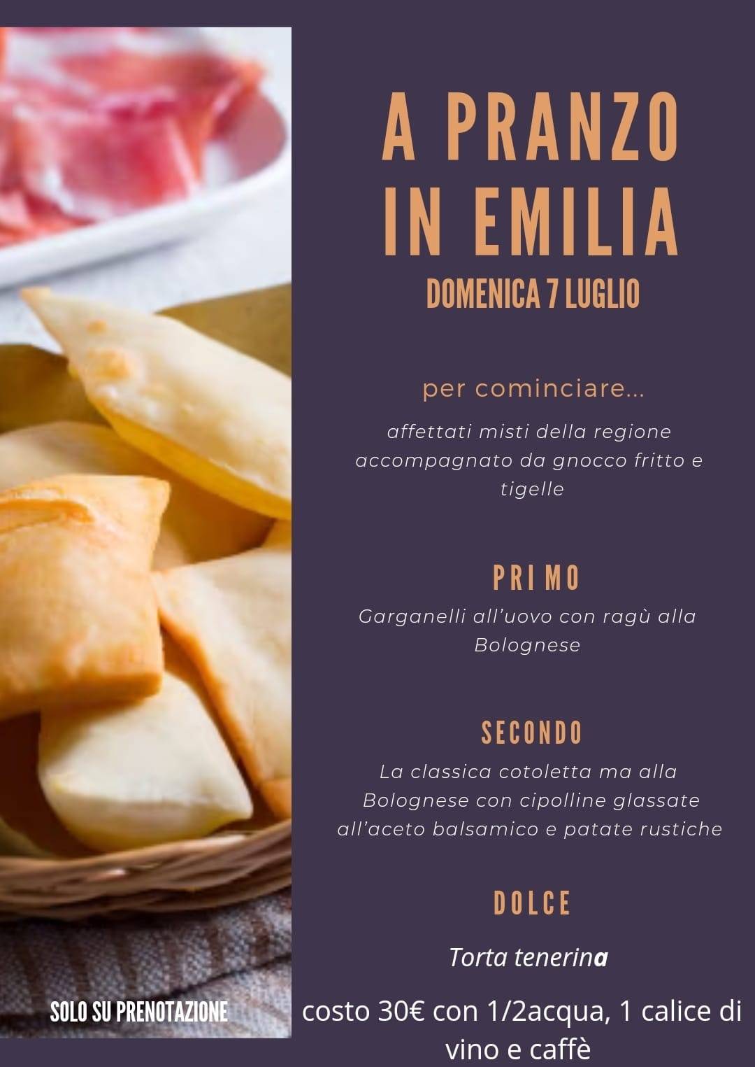 Menu di Settes Giò 