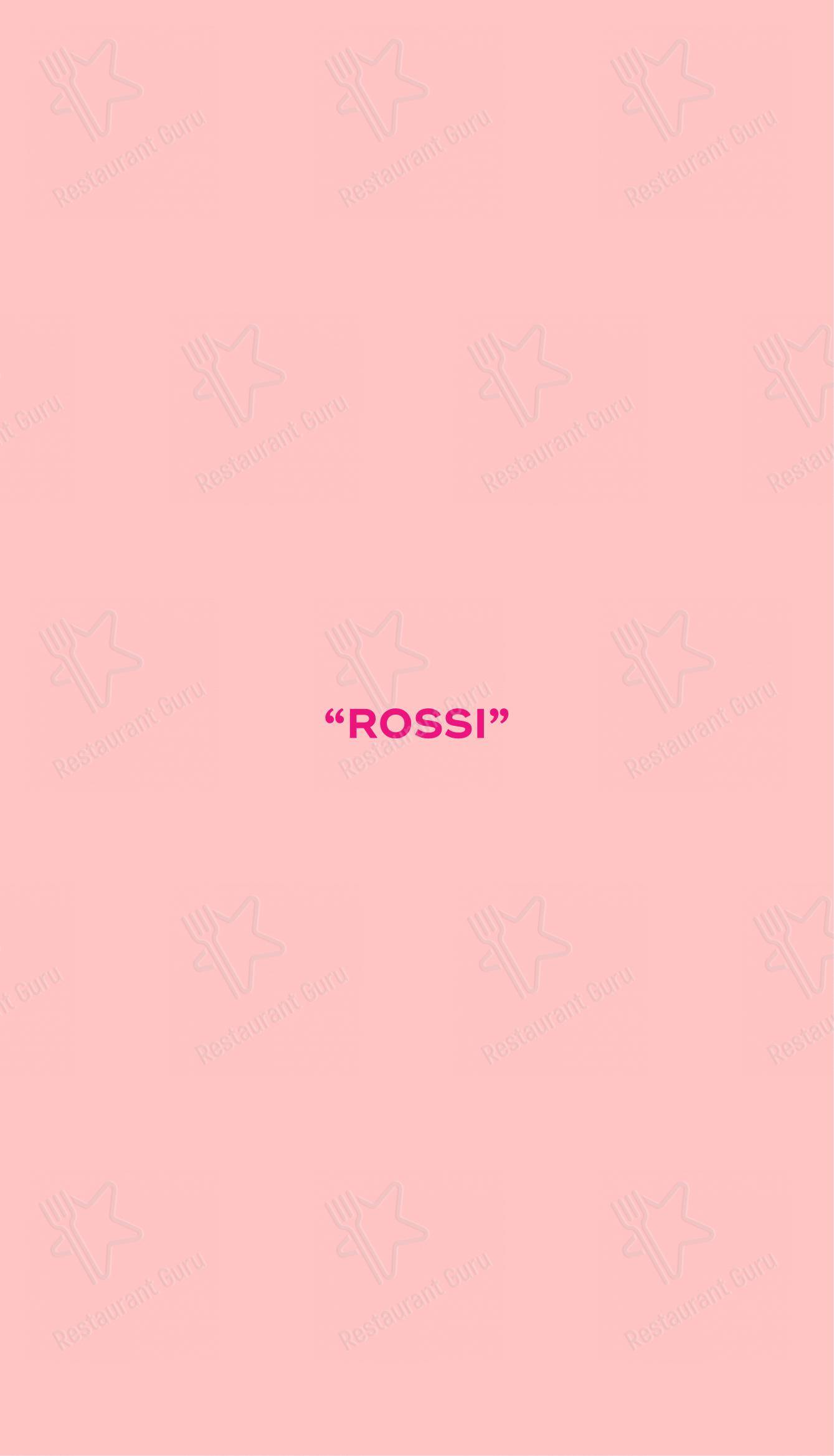 Menu bar per SEU Pizza pizzeria