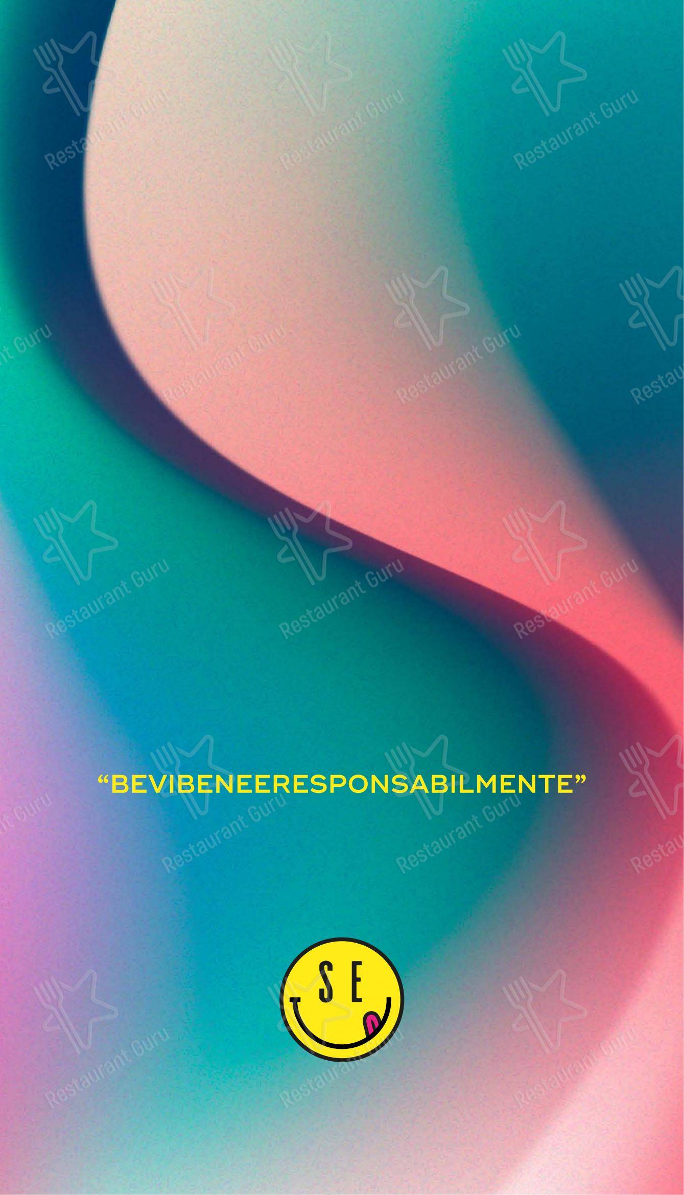 Menu bar per SEU Pizza pizzeria