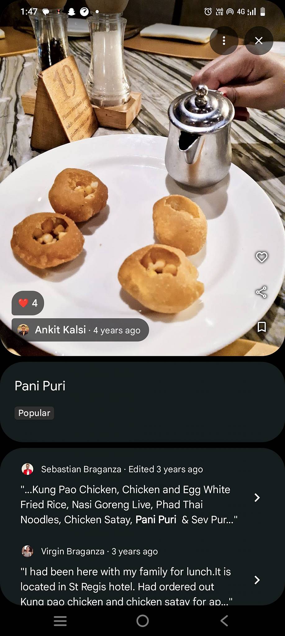 Seven Kitchens menu