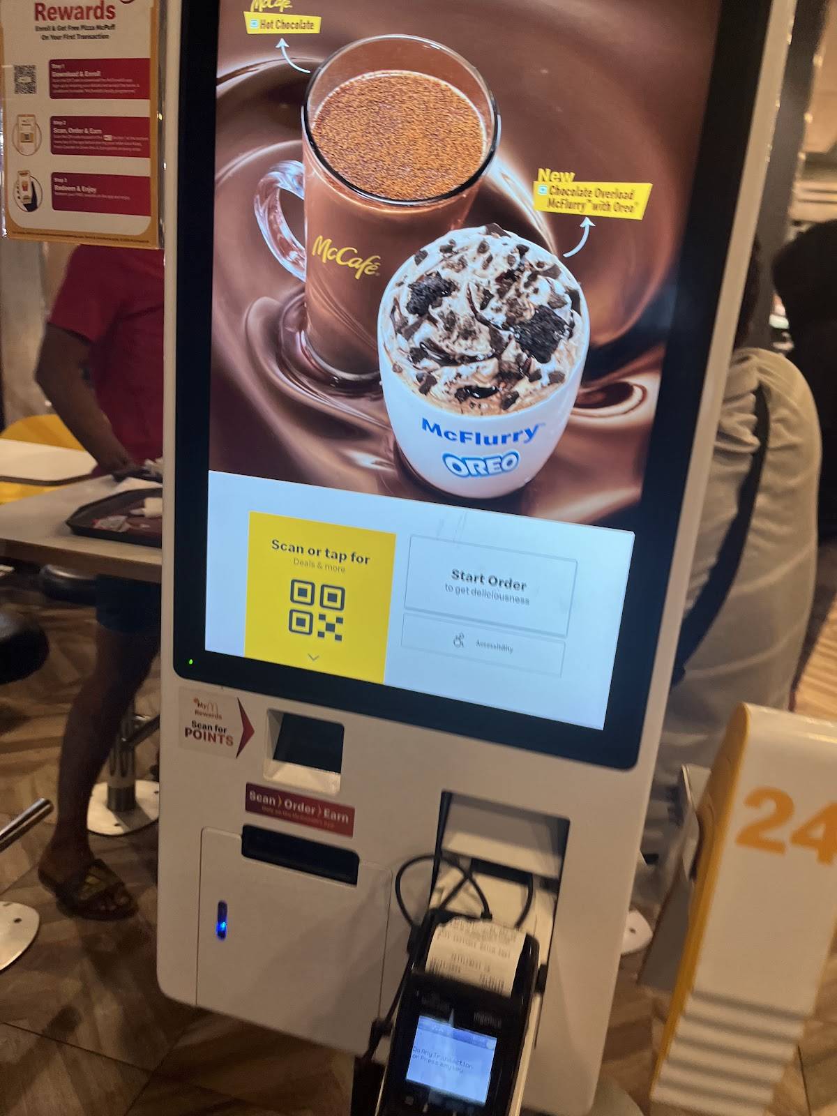 McDonald's menu